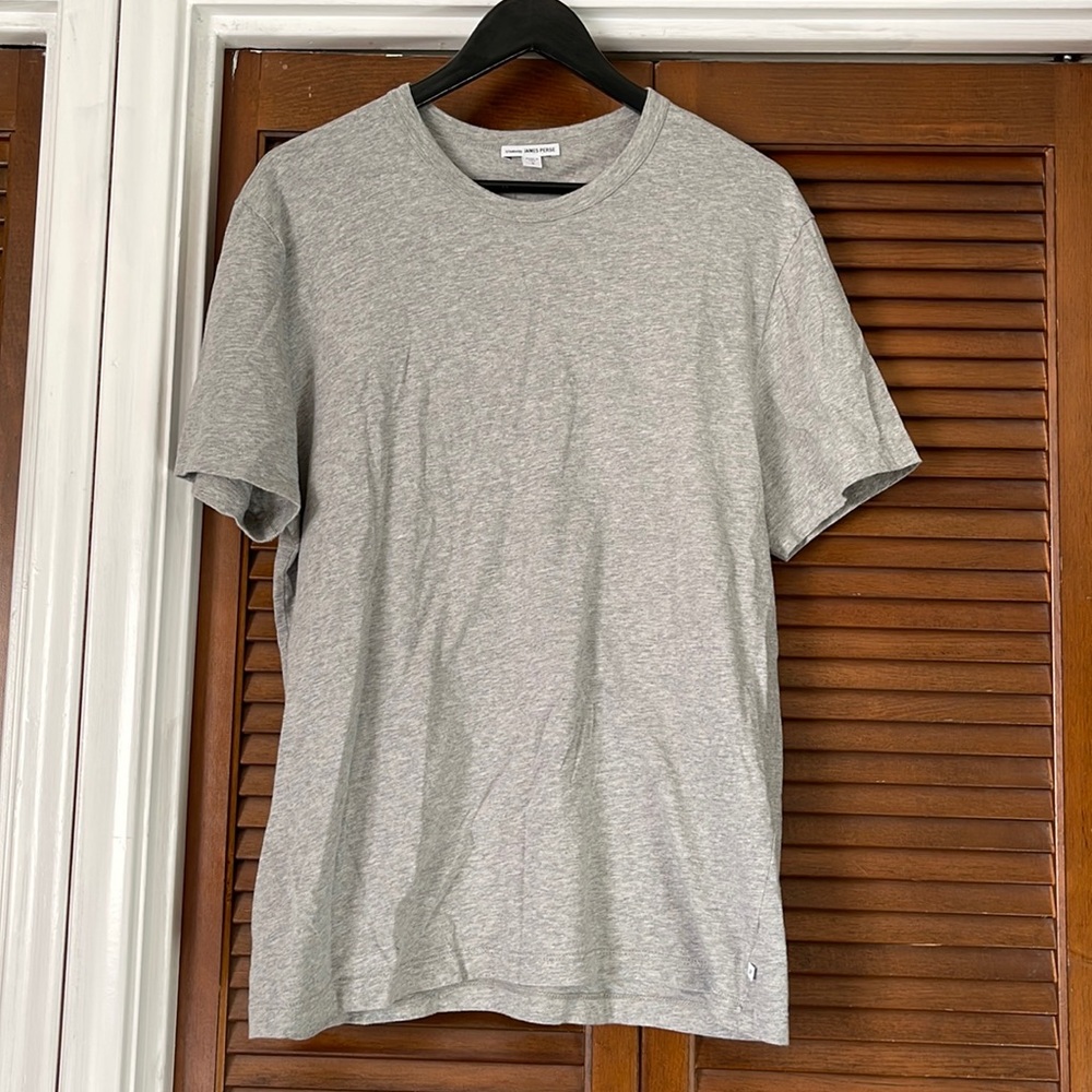 James Perse Gray Men's Shirt